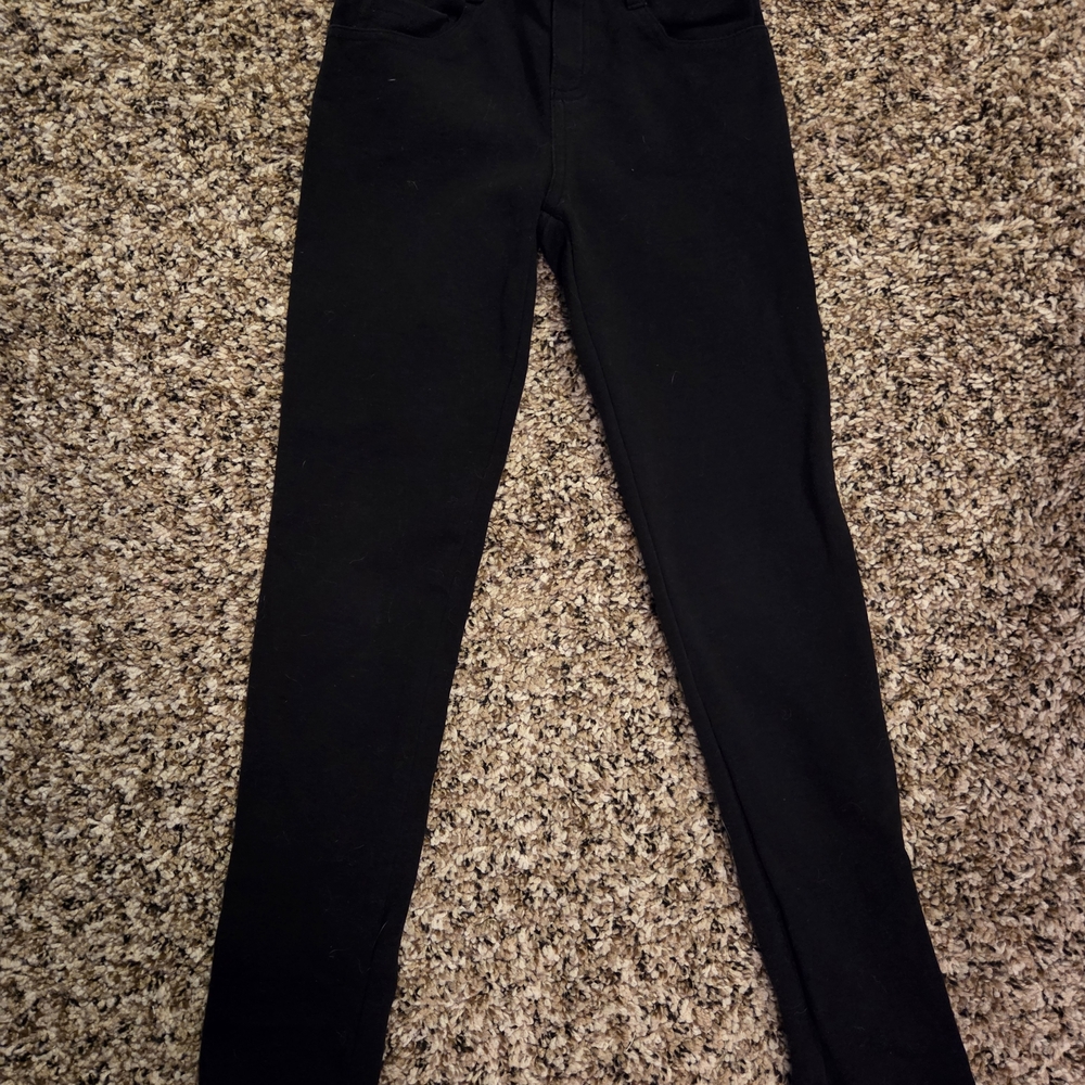 Disney Black Cotton Leggings